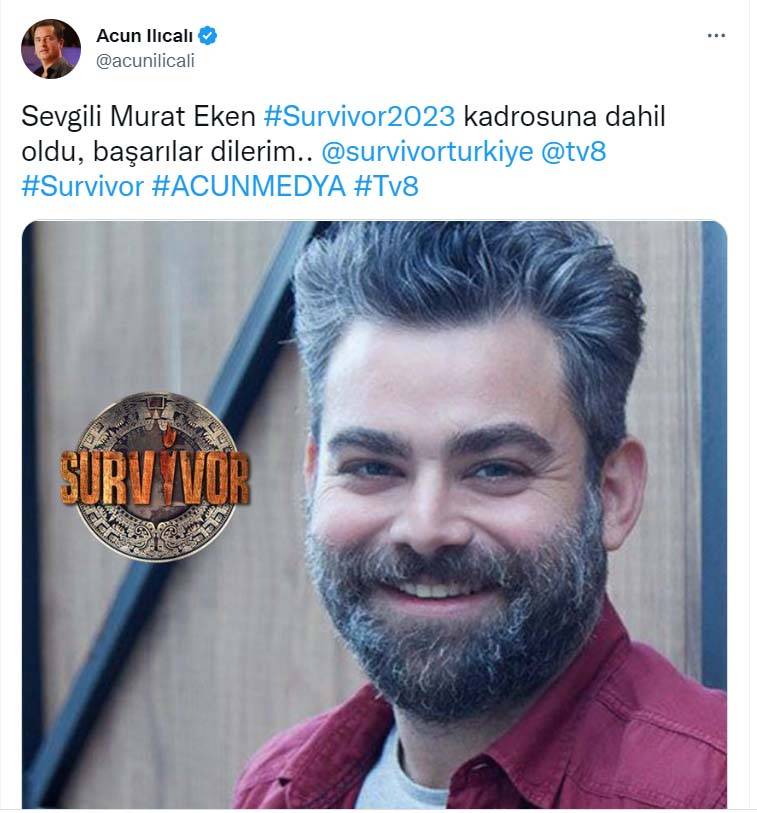 Çok Güzel Hareketler Bunlar'ın en sevilen isimlerindendi! Acun Ilıcalı duyurdu: O isim Survivor'a gidiyor 3